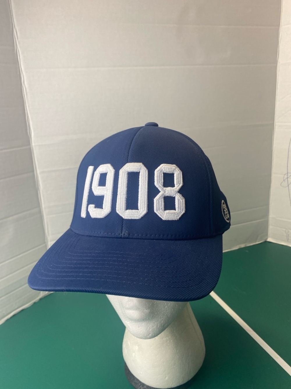 G/FORE 1908 Hat Blue Snapback 110 FlexFit Tech Golf Baseball Cap
